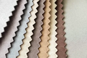 a close up of a fabric swatch