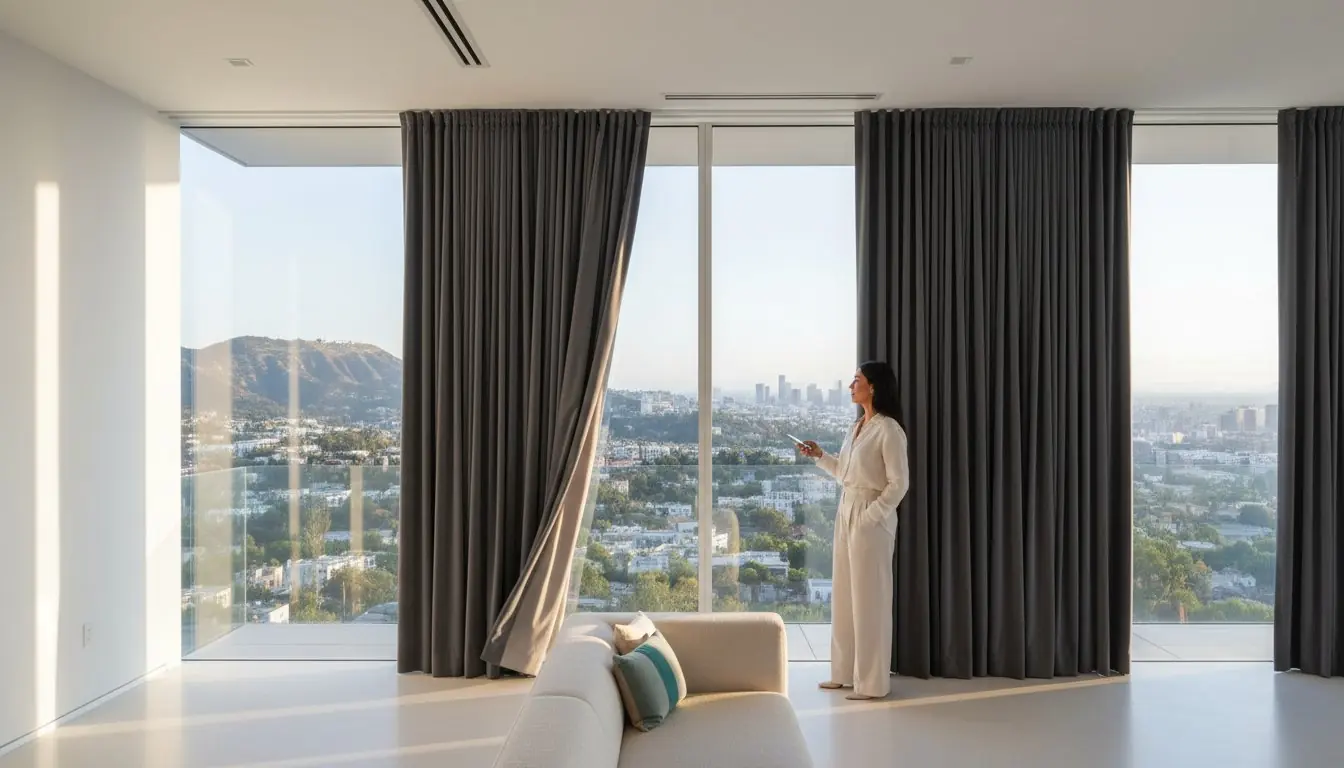 Motorized Drapery Hardware in Los Angeles: A How-To Guide for Luxury Integration