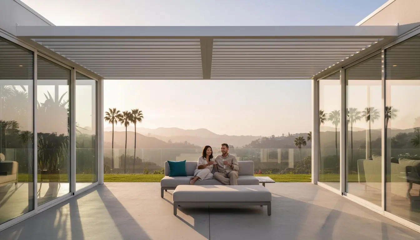 Automated Pergola Covers in Los Angeles: The 2026 Guide to Luxury Shading