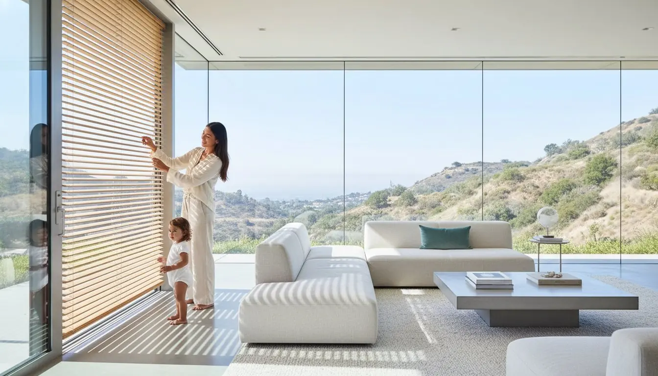 Child Safe Cordless Blinds in Los Angeles: The 2026 Parent’s Guide to Luxury & Safety