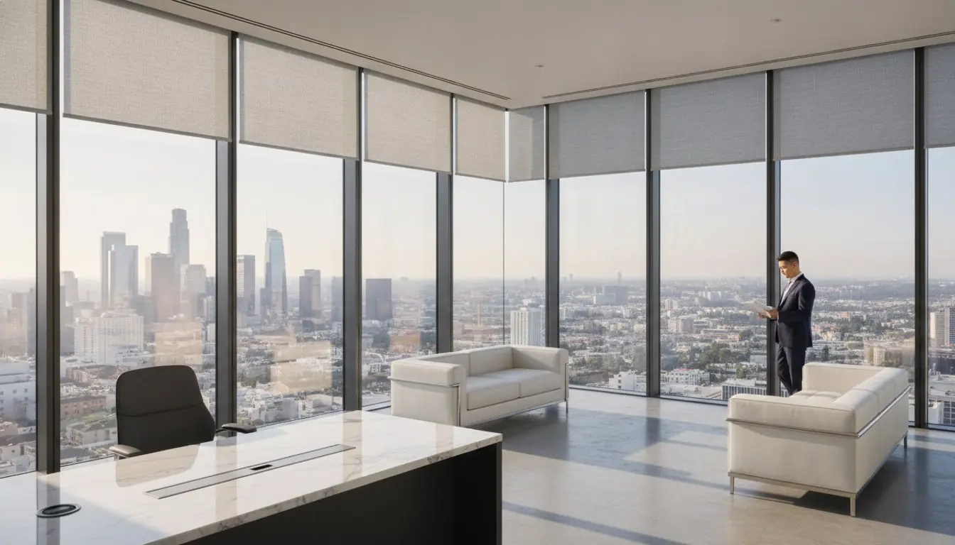 Commercial Motorized Shades Contractor in Los Angeles: The Connoisseur’s Guide to Architectural Automation