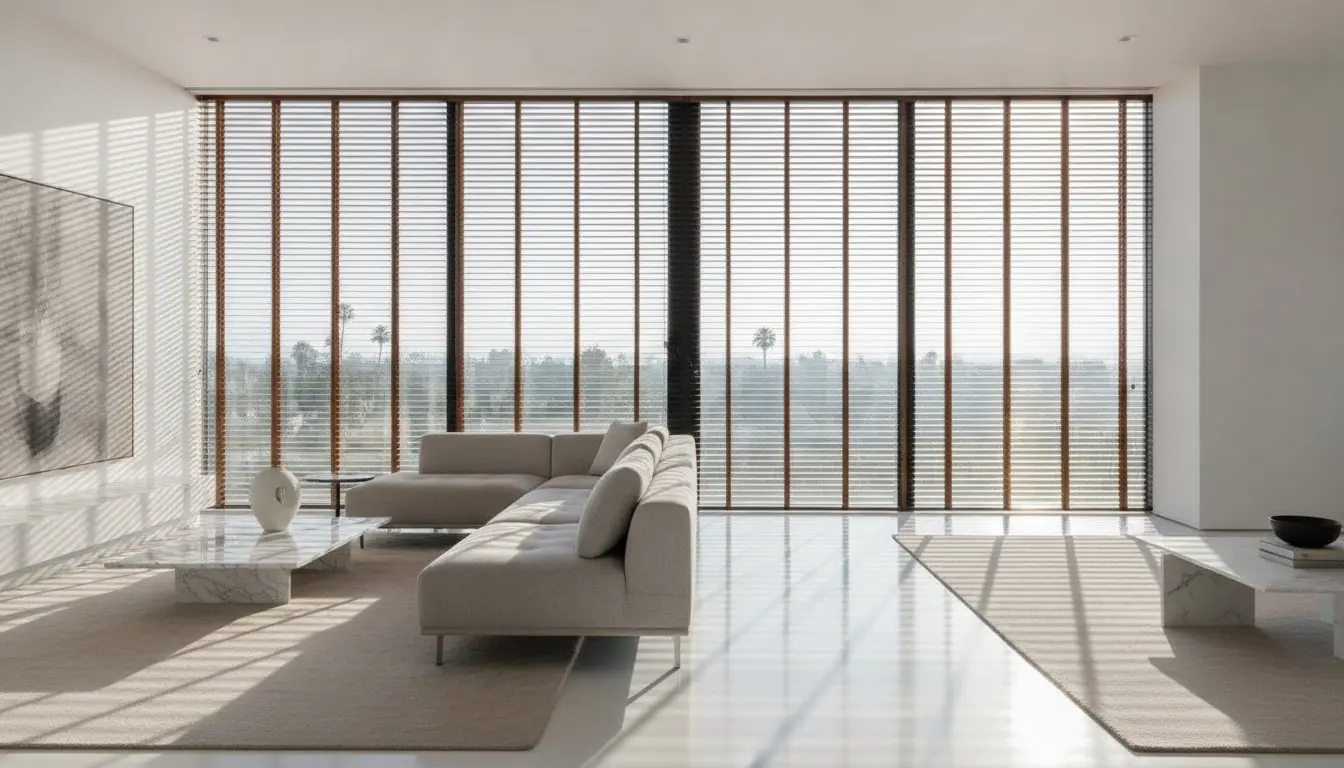 Custom Wood Blinds in Los Angeles: The Connoisseur’s Guide to Bespoke Window Furniture