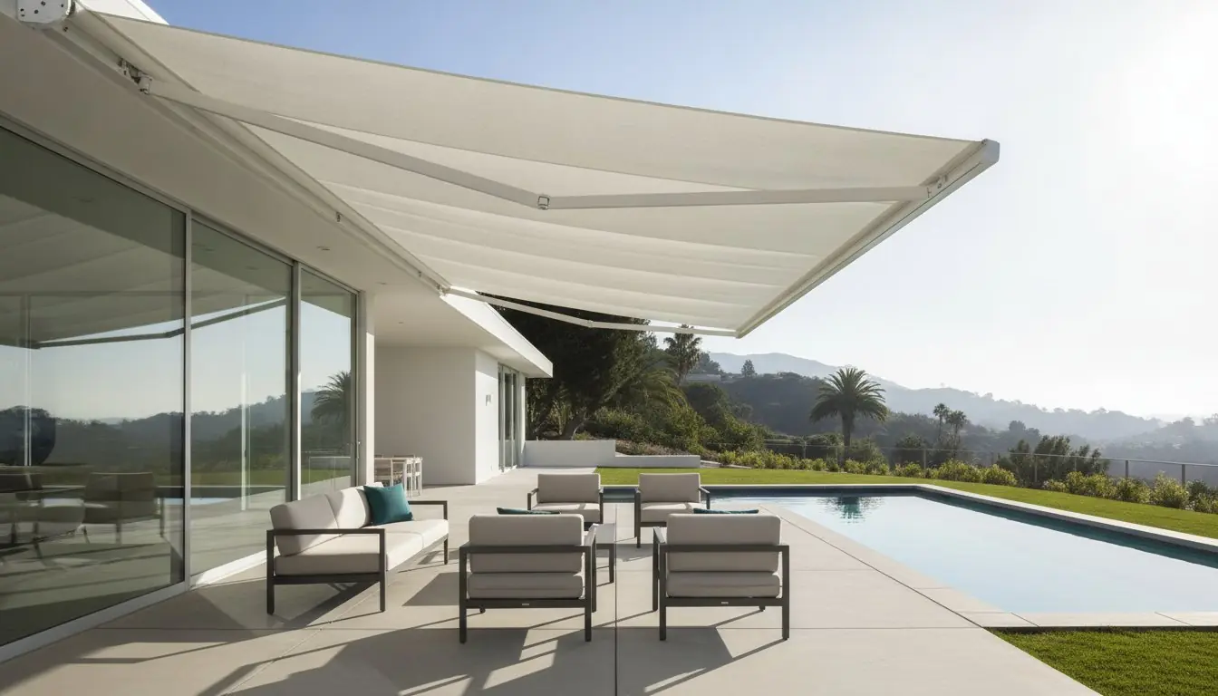Retractable Awnings in Los Angeles: The Curated Guide to Luxury Architectural Shading