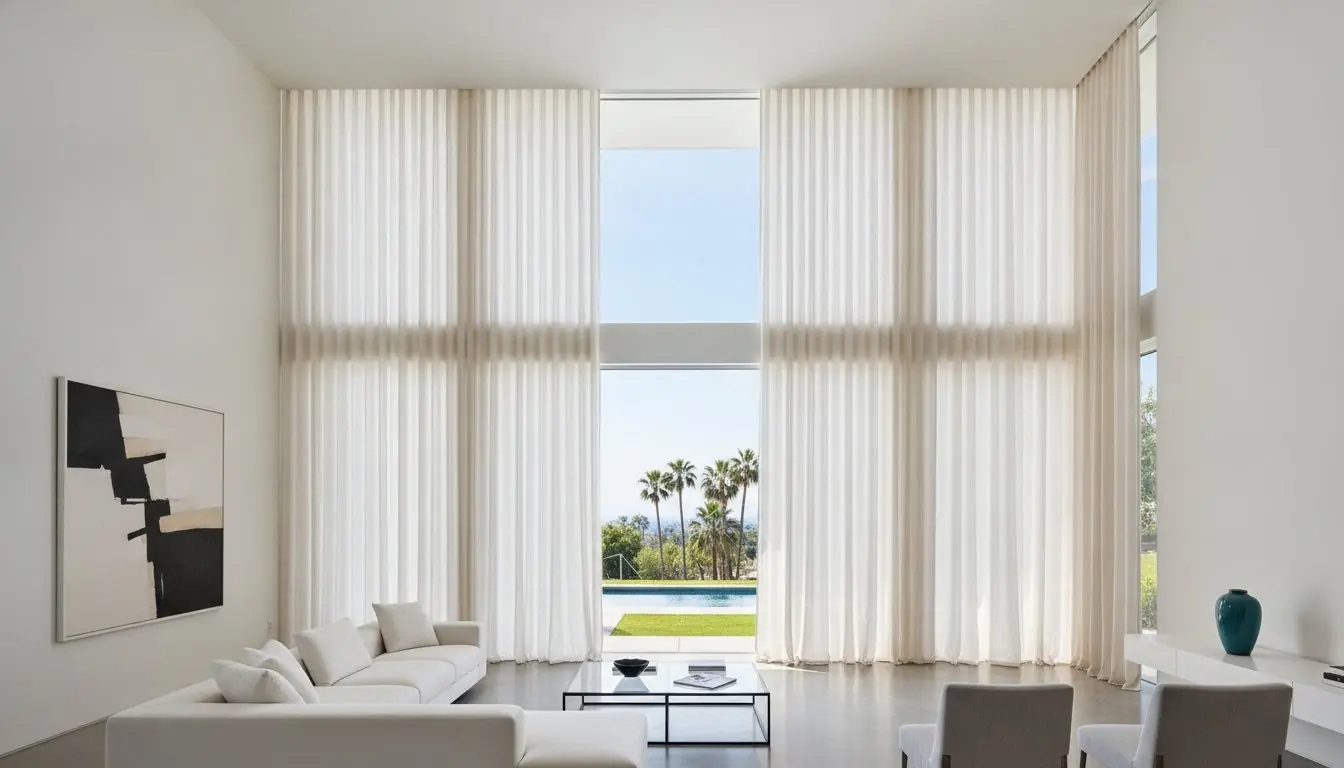 Custom Drapery for Tall Ceilings in Los Angeles Guide