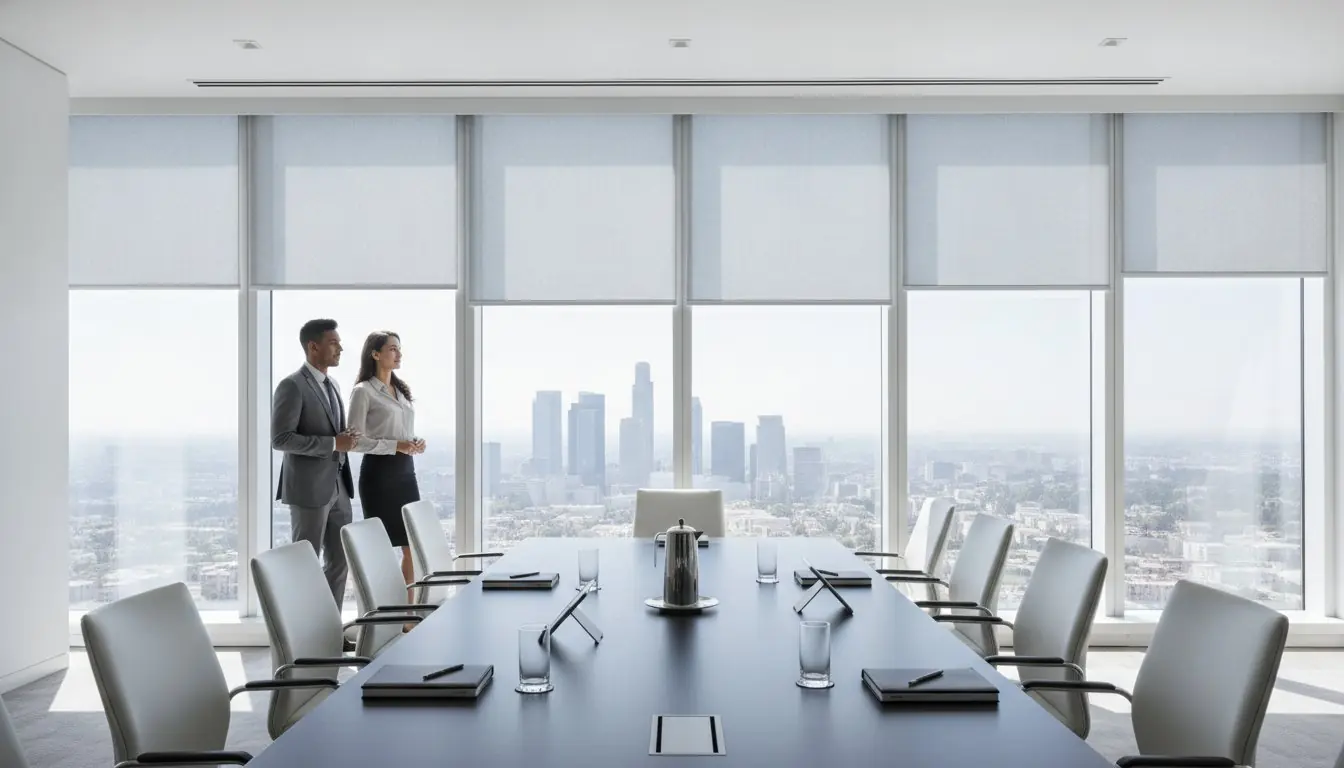 Custom Office Window Treatments in Los Angeles: The Executive Guide