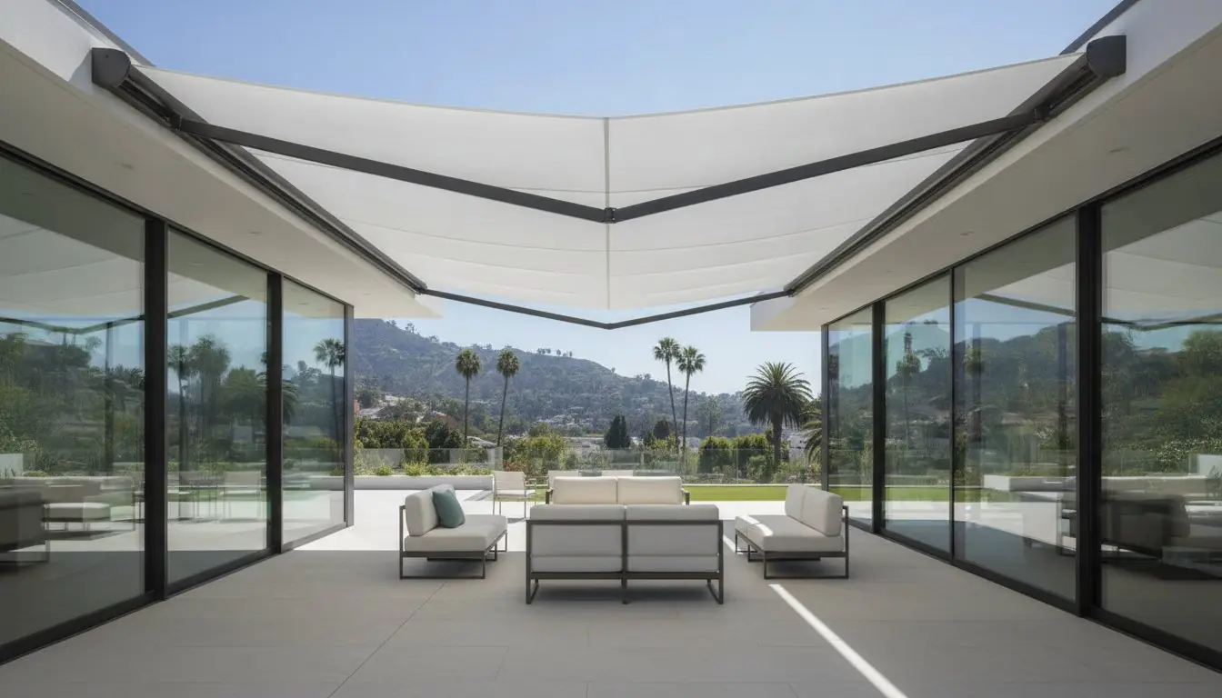 Motorized Awnings in Los Angeles: The Curated Guide to Luxury Outdoor Shading