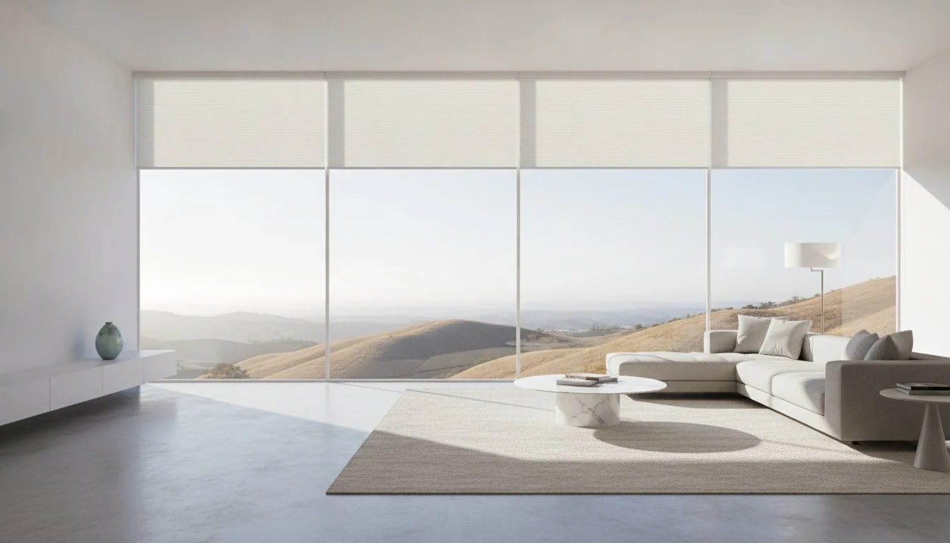 Motorized Honeycomb Shades in Los Angeles: The Curated Guide to Energy-Efficient Luxury