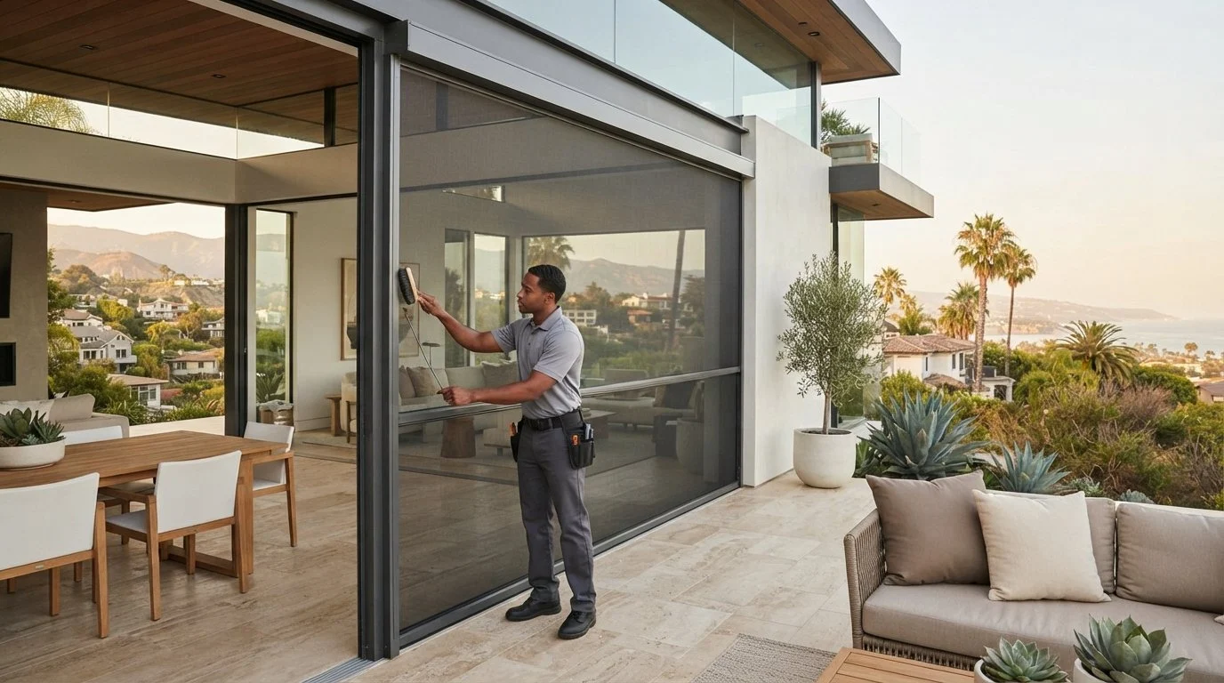 Maintaining Motorized Screens: Los Angeles Care Guide