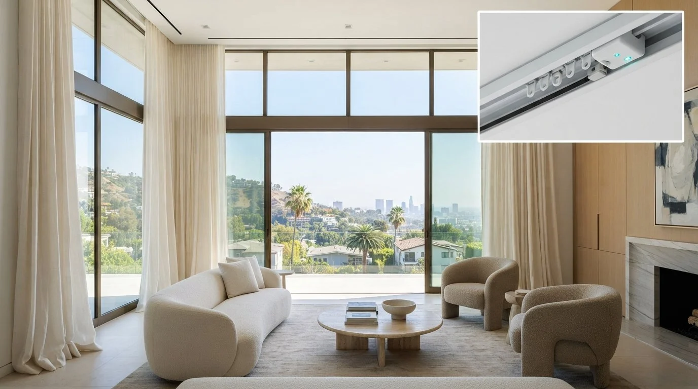 Modern Drapery Track Systems: The Connoisseur’s Guide to Architectural Window Treatments