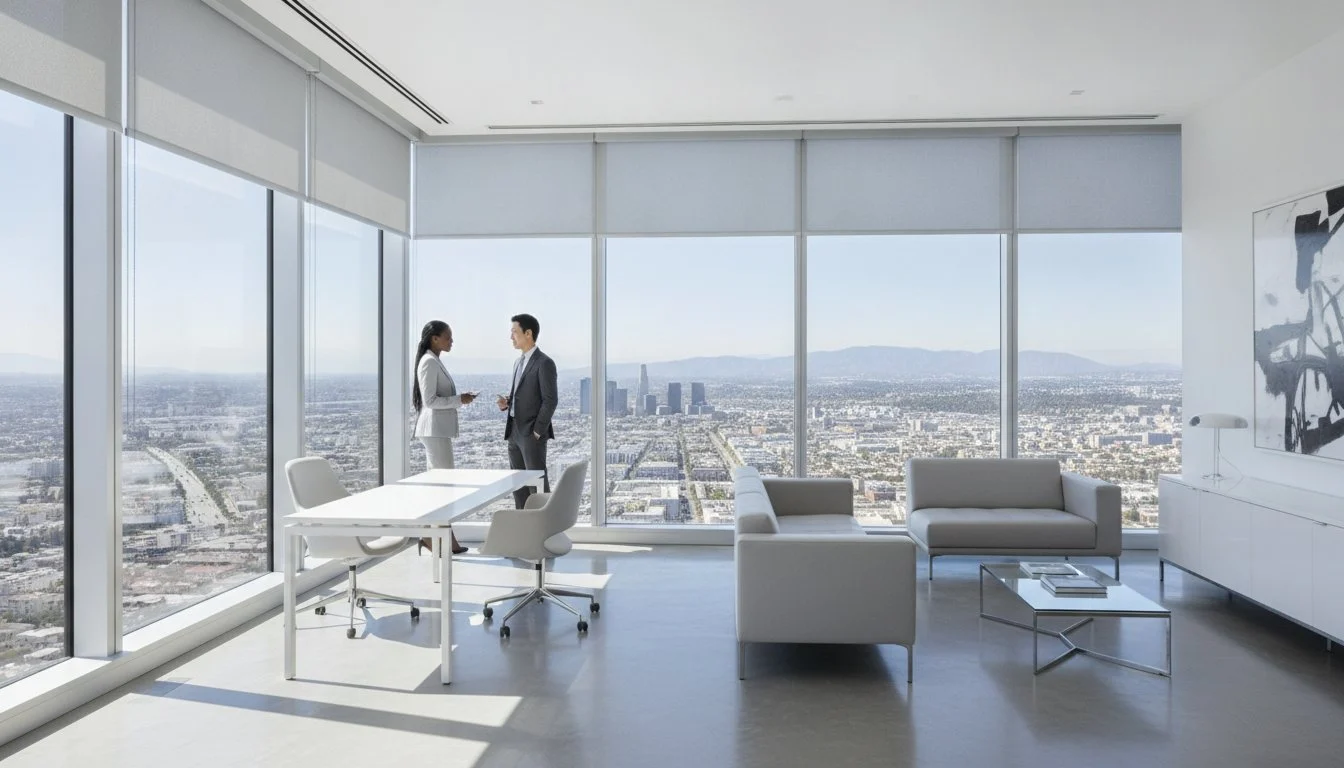 Motorized Office Shades: Executive Smart Shading Guide