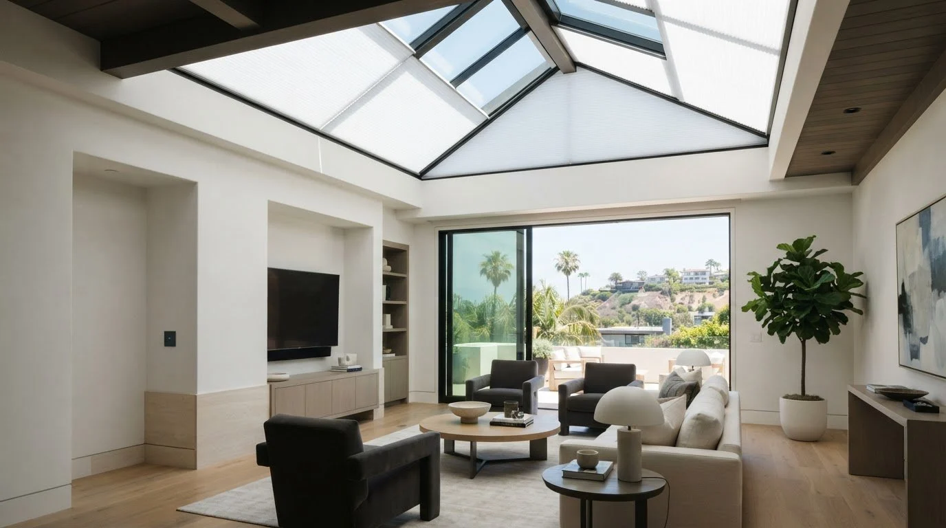 Automated Skylight Shades in Los Angeles: A Refined Guide