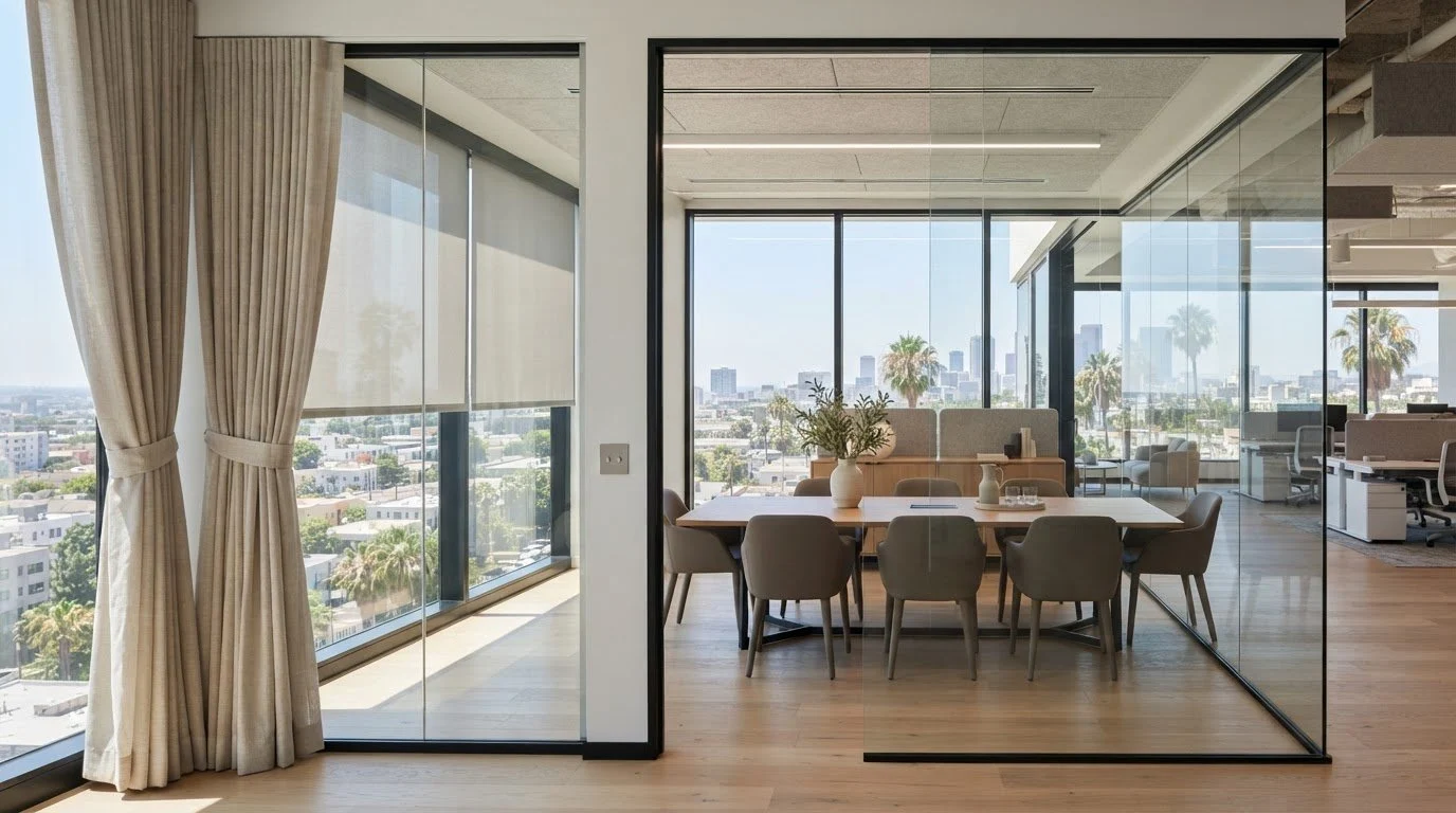Privacy Solutions for Glass Wall Offices: A Refined Guide